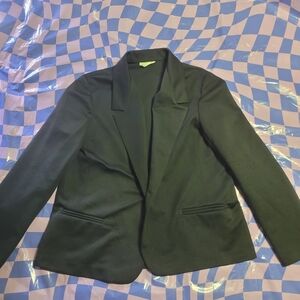 Vintage Sears Womans Classic Black Women's Blazer Size 36 EUC